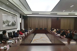 A team of professors from Donghua University visited Haimen